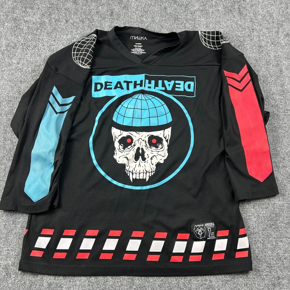 Mishka Jersey Mens Large‎ Black Death Adders Global Sacrifice Long Sleeve Street